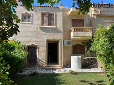 Villa for sale on the first row by a rocky lake in Marina North Coast with an area of 1000 meters