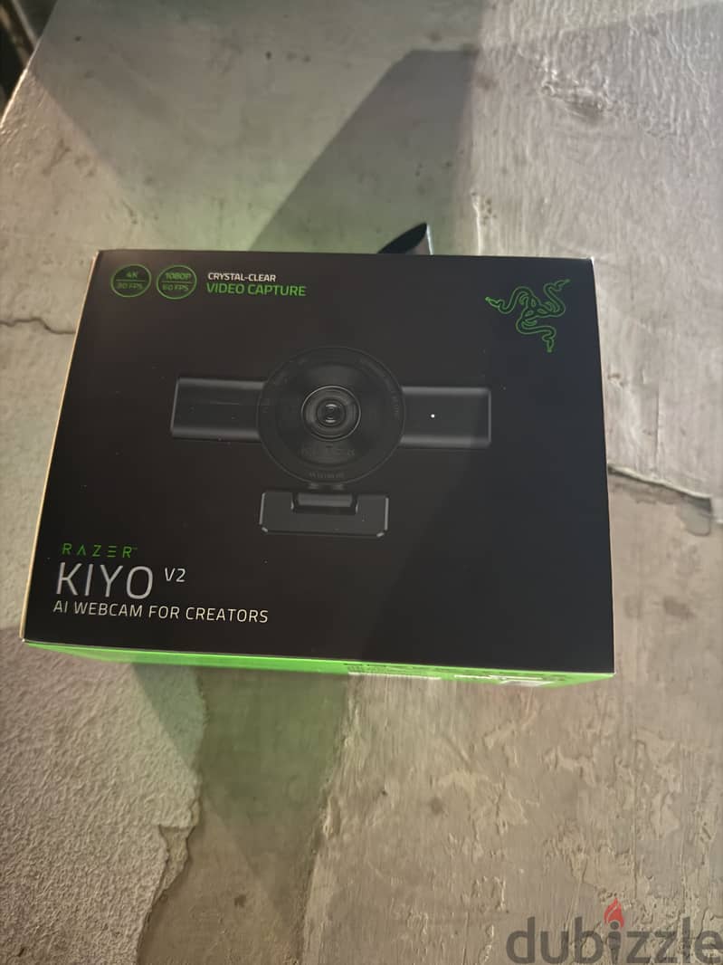 Razer Kiyo V2 AI Webcam 4k 30FPS 3
