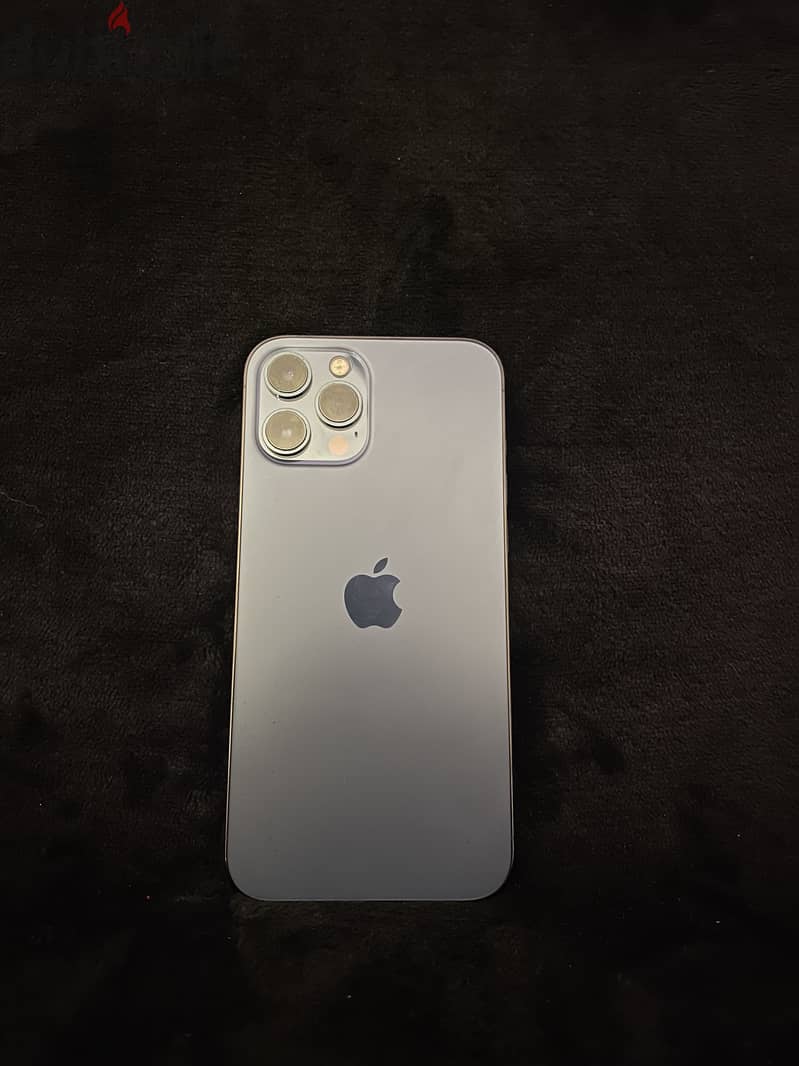 Dark Blue Apple - iPhone 12 Pro Max 4