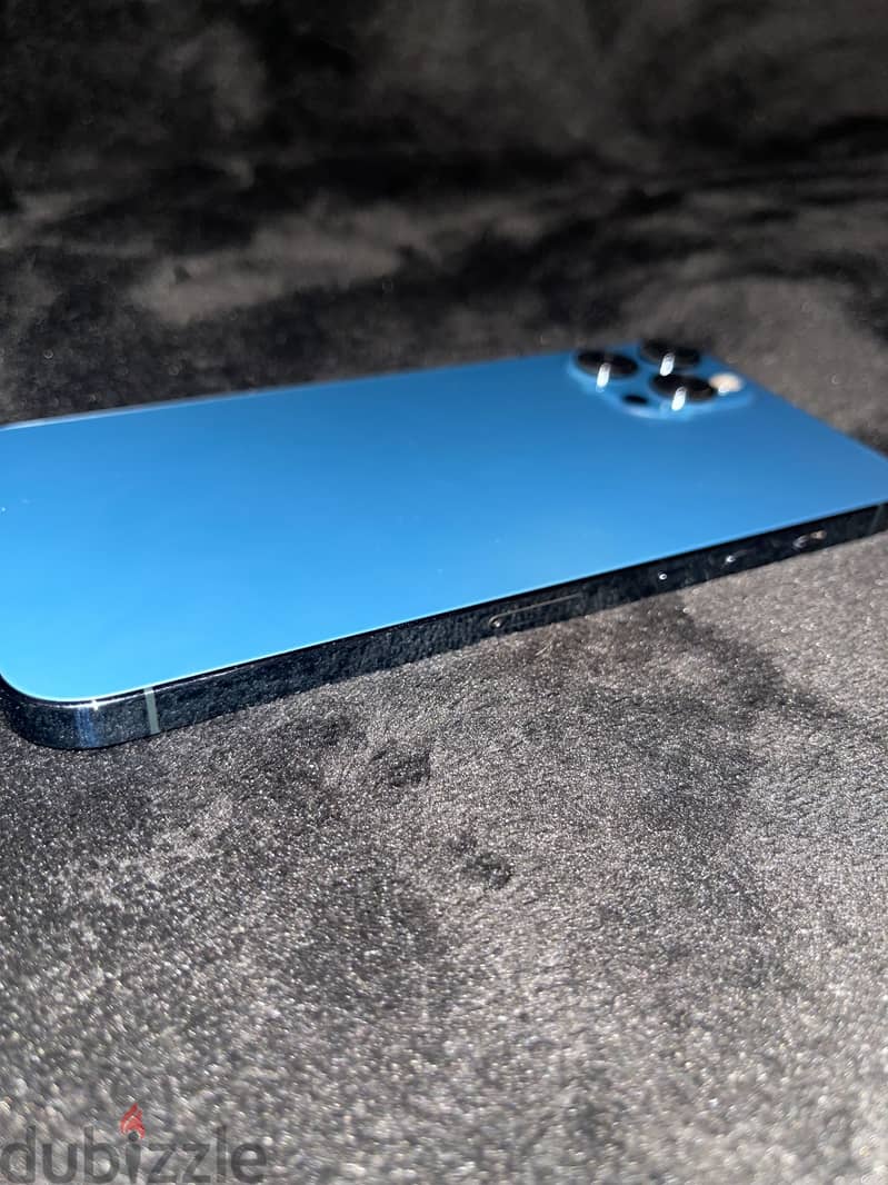 Dark Blue Apple - iPhone 12 Pro Max 1