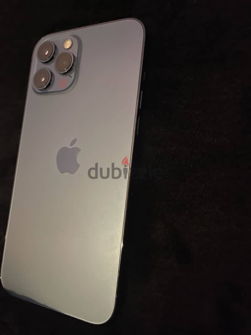 Dark Blue Apple - iPhone 12 Pro Max 2