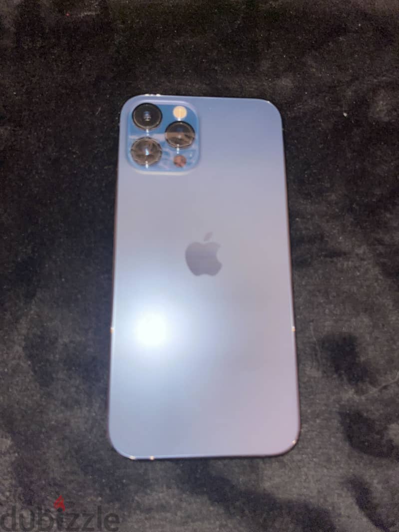 Dark Blue Apple - iPhone 12 Pro Max 3