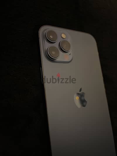Dark Blue Apple - iPhone 12 Pro Max