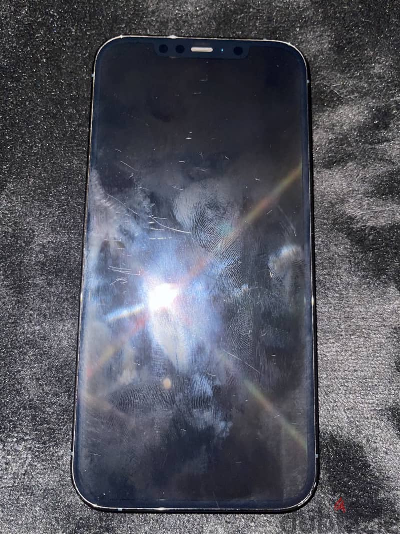 Dark Blue Apple - iPhone 12 Pro Max 8