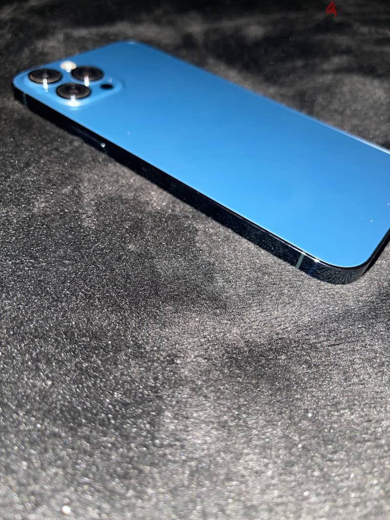 Dark Blue Apple - iPhone 12 Pro Max 10