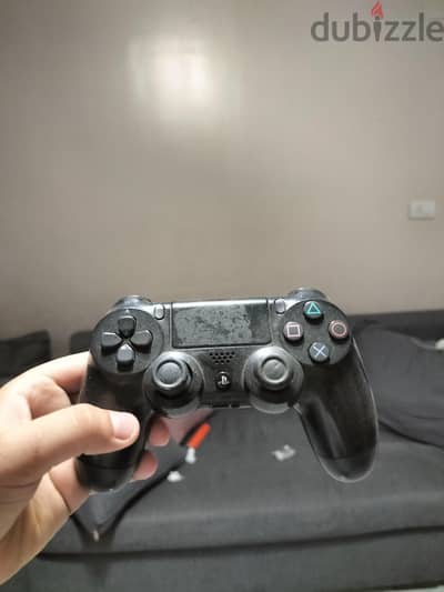 بلايستيشن 4 سليم مهكر جاهز بالألعاب + دراع أصلي | PS4 Slim
