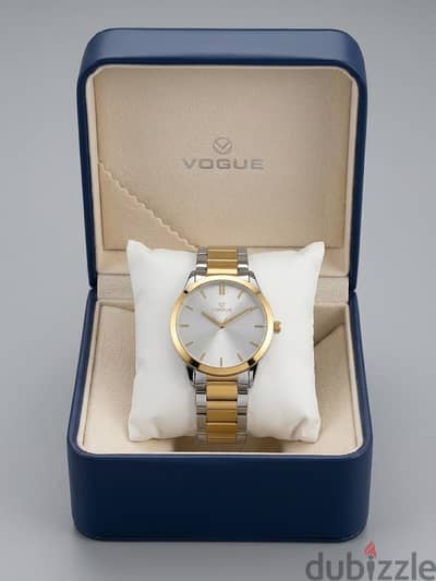ساعة Vogue Cavalier أصلية بالعلبة - محرك سويسرى