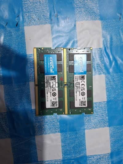 Laptop RAM DDR4 Crucial & Samsung – 8GB / 32GB / 64GB