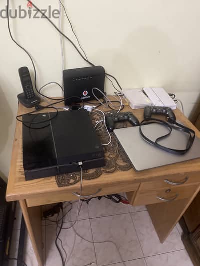 PlayStation 4 with 2 controllers