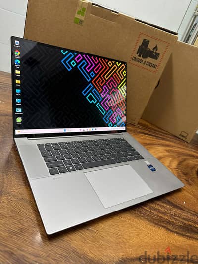 HP ZBOOK Studio G9 كور i9 جيل 12 تاتش 4K بكارت RTX A2000 فعلي 8 جيجا