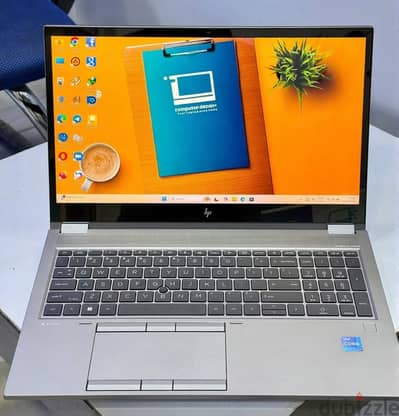 HP Zbook Fury 17 G8 وحش برامج هندسه وحاسبات شاشه تاتش 4K