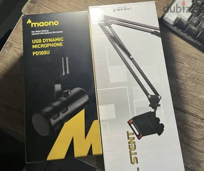 Mic MAONO PD100U + Mic Holder