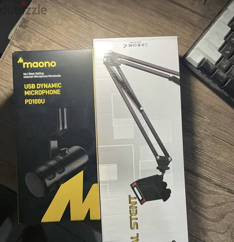 Mic MAONO PD100U + Mic Holder 1