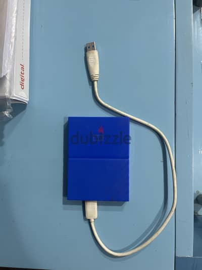 WD My Passport 1TB External Hard Drive + Original Cable