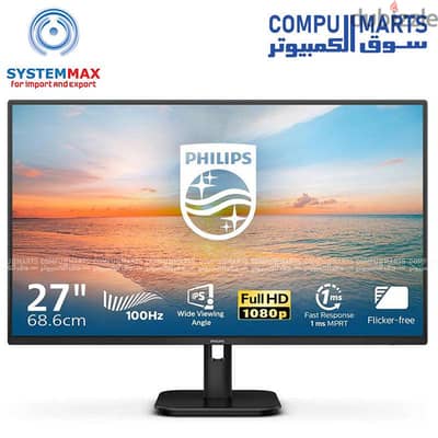 Philips 27E1N1100D 27" FHD IPS 100Hz Adaptive Sync Monitor
