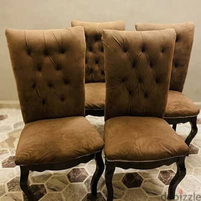 4 كراسى سفره للبيع