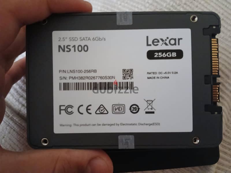LEXAR NS100 256GB SSD 1