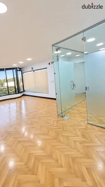 Administrative office 250m open space and glass rooms floor 2 Mohi Eldin Alraeesi