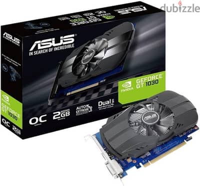 Asus GT 1030 2GB phoenix fan OC Edition !