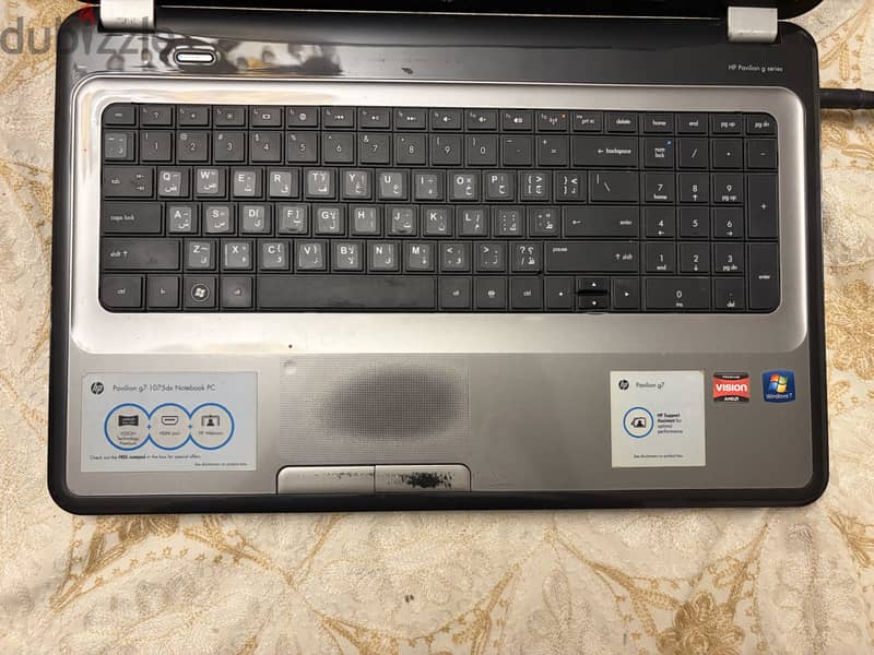 لابتوب hp  pavilion g7 1