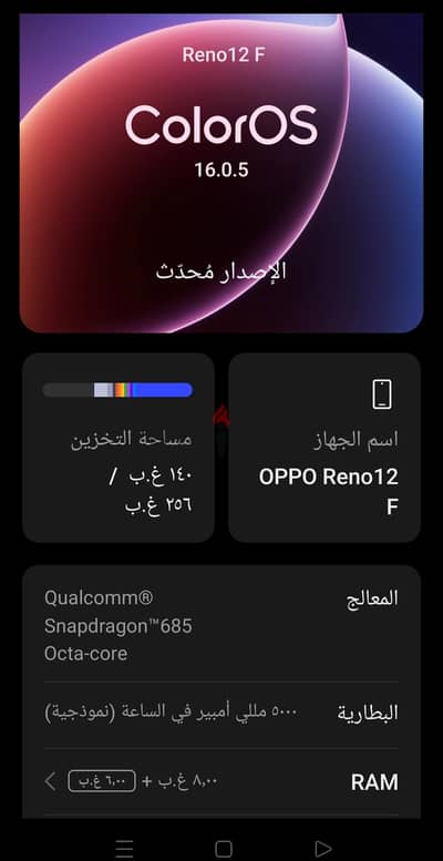 اوبو رينو 12 اف