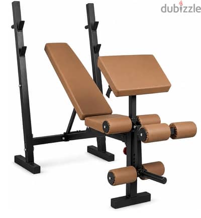 Adjustible Gym Bench with multiple attachments Adjustible Gym Bench with multiple attachments