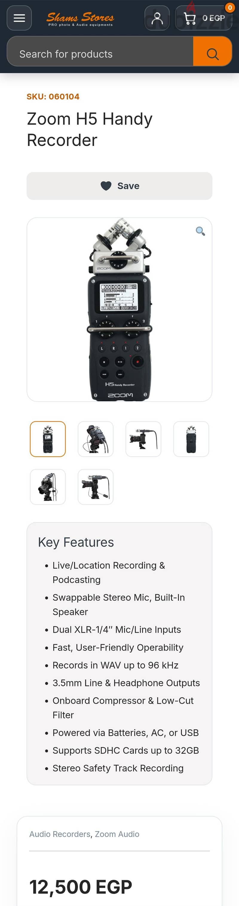 zoom H 5 4