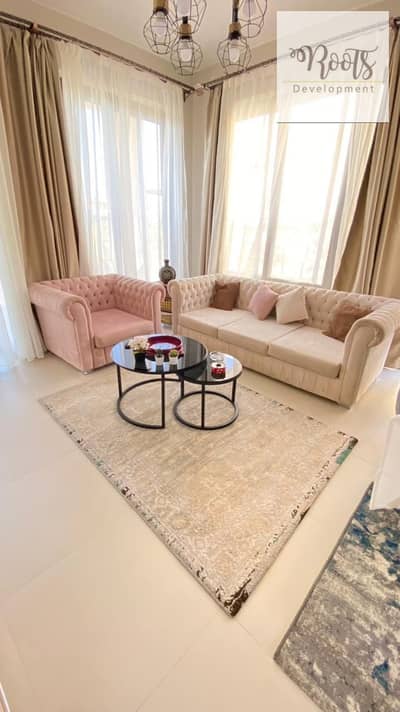 للبيع تاون هاوس (كورنر) بحرى متشطب بخزائن مطبخ والتكييفات فى طويلة - الجونه  For Sale Finished Town house (Corner), Facing North in Tawila - El Gouna