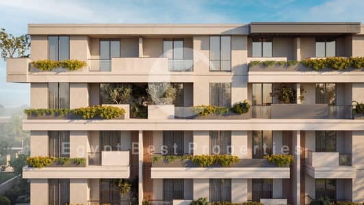 With a down payment of only 520,000 EGP, own your 137m² apartment in Sky View Compound, directly opposite Al Rabwa in the heart of Sheikh Zayed!