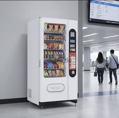 ماكينة Vending Machine جديدة للمشروبات والسناكس – 60 خانة