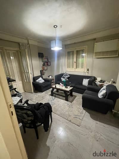 A unique opportunity with a direct view of the Presidential Palace! A 150 sq m apartment in the Al-Merghani area of ​​Heliopolis, Cairo, on the ground