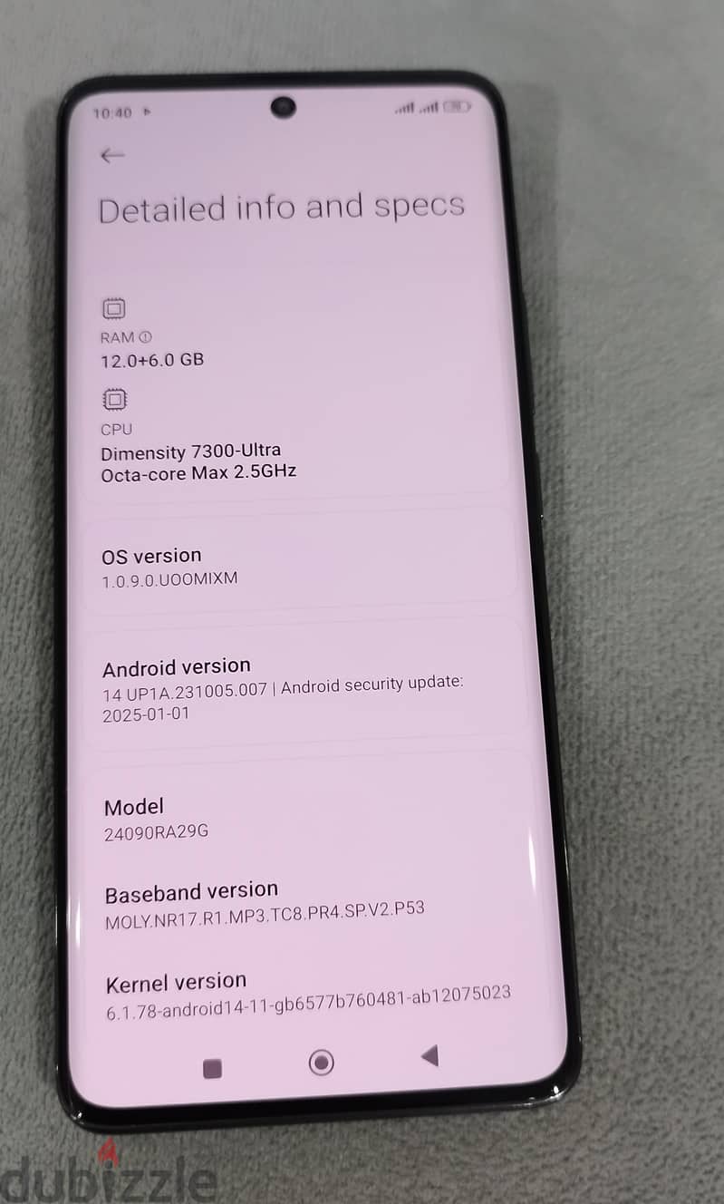 Redmi note 14 pro 5g 12/512 6