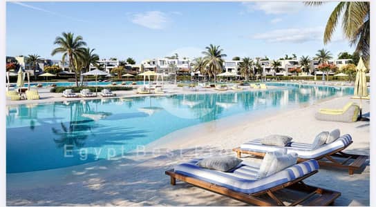1ST ROW CHALET FOR SALE IN SIDI HENIESH WITH ONLY 10% DEPOSIT - NORTH COAST - BEIT ELBAHR !!!