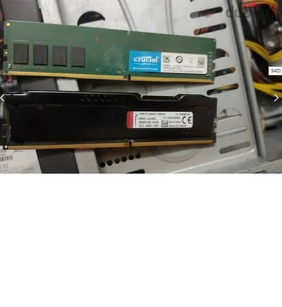 عدد 2 رام   ddr4  كل واحدة 8 جيجا باص 2666