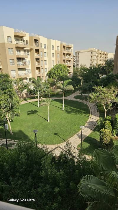 A strategic location in the heart of my city, View Wide Garden, 131 meters, Talaat Moustafa, immediate delivery, middle floor, fully serviced