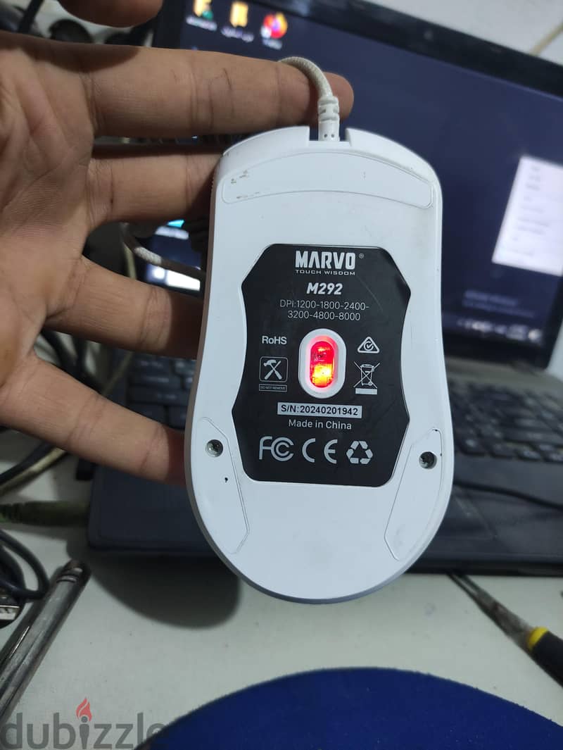 ماوس جيمينج marvo m292 2