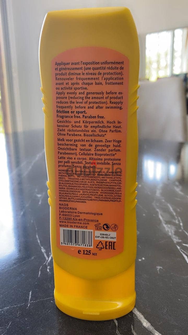 Vichy & Bioderma Sun Cream 3