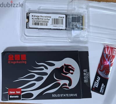 SSD M. 2 2280 NVMe 256GB كسر زيرو