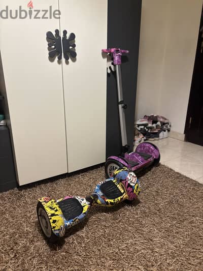 2 Hoverboards no battery