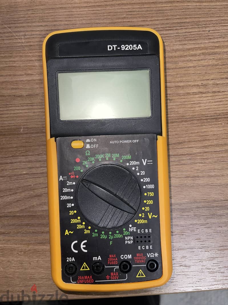 افوميتر DT-9205A 1