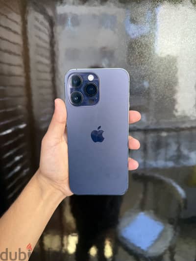 Iphone 14 pro max 512gb color deep purple مدفوع ضريبة