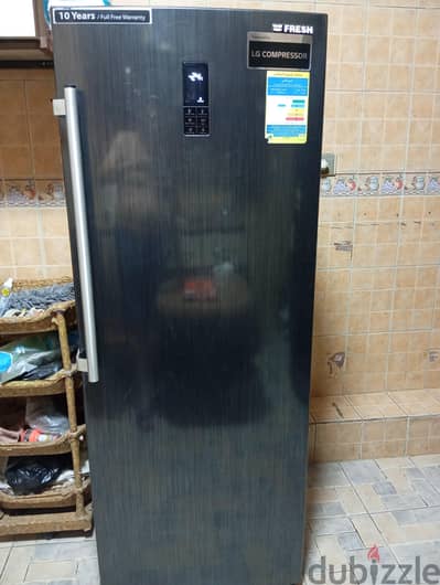 ديب فريزر راسي فريش موتور ال جي 6 درج بحالة ممتازة