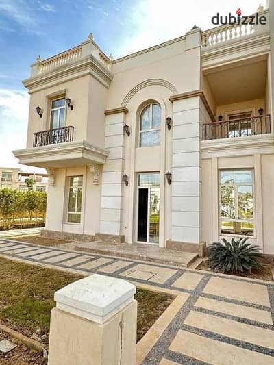 For sale villa fully finished in the Granville compound (R5) in the New Administrative Capital ready to move with a 12 year installment plan