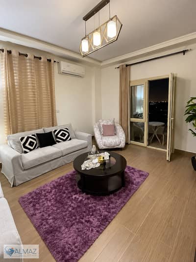 Furnished, super deluxe finished, air-conditioned apartment for rent in South Investors, Zizinia Family 2, Fifth Settlement, near Point 90.