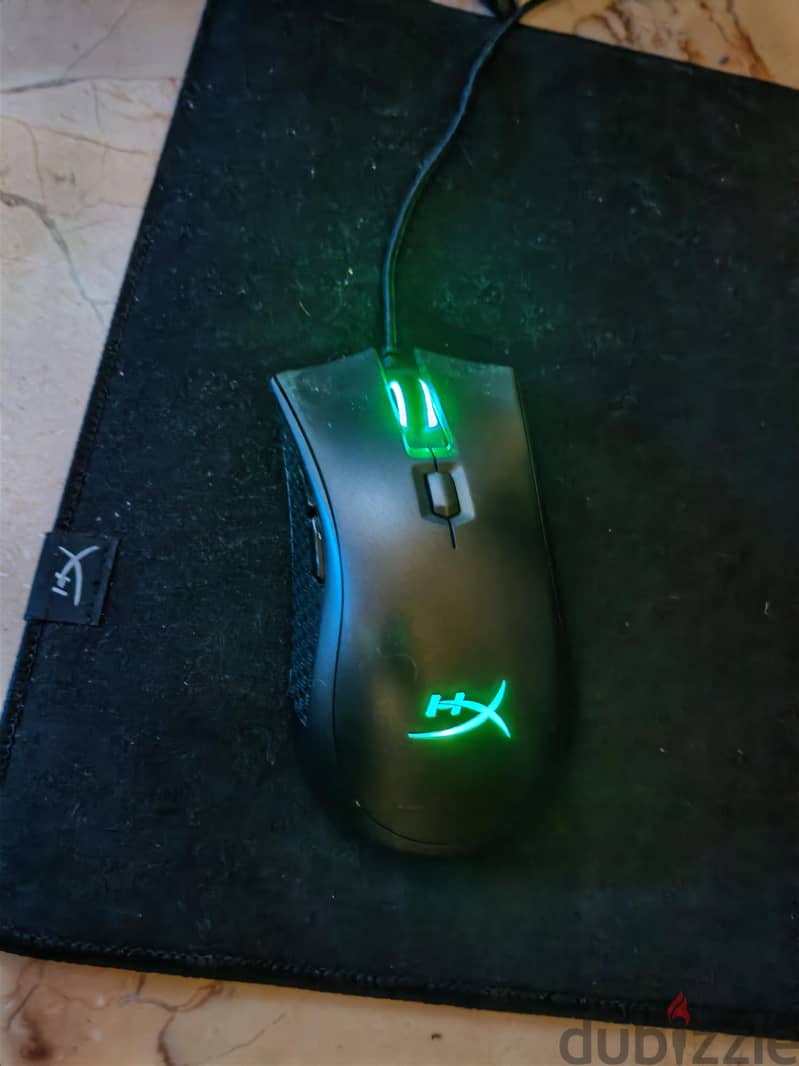 Hyper x pulse fire full rgb gaming mouse and mouse pad hyper x medium 2
