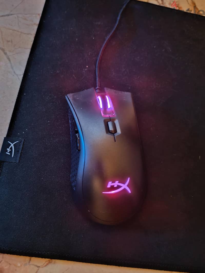 Hyper x pulse fire full rgb gaming mouse and mouse pad hyper x medium 4
