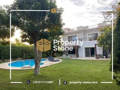 Luxury Villa for Rent in Katameya | Super Lux Finishing | Private Swimming Pool | Fully Air-Conditioned