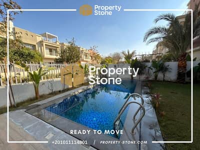 Twin House for Rent in CFC | 4 Bedrooms | 3 Master Bedrooms | Fully Air-Conditioned | Equipped Kitchen | Office & Driver's Rooms with Bathrooms