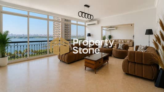 For rent furnished daily | Luxury apartment in Othman Towers – Corniche Al-Maadi