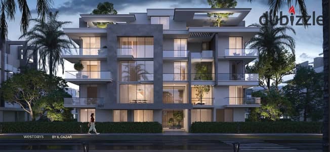 Apartment for Sale with only 2.5% Down Payment & 10-Year Installments - WestDays by IL CAZAR Development - Fully Finished - 5 min From Mall Of arabia